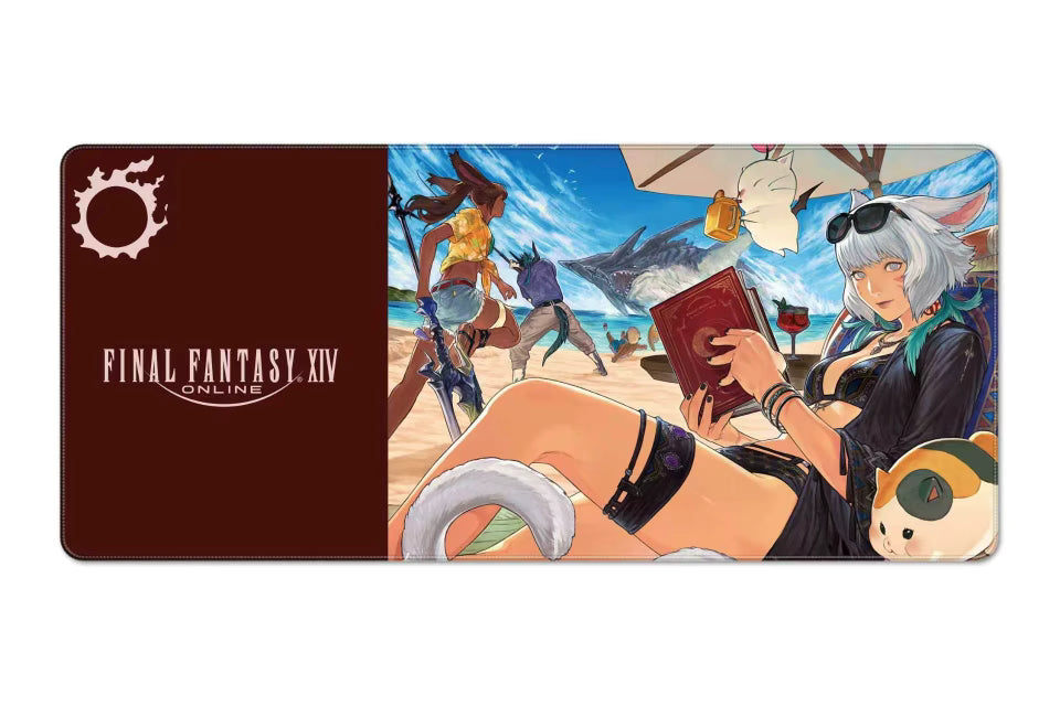 Final Fantasy XIV Beach Deskmat
